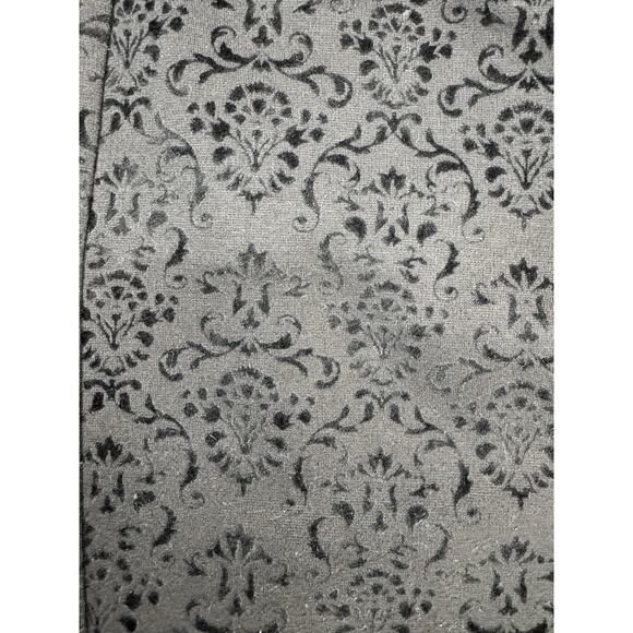 NYDJ Womens Velvet Burnout Legging Pull On Pants Fairy Grunge 6 Black Whimsigoth - Picture 2 of 13